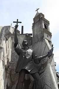 Pedro Calungsod in Plaza Colon.jpg